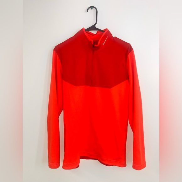 Nike Women’s Golf Tour Performance Quarter Zip (Red, Small) - Picture 1 of 6
